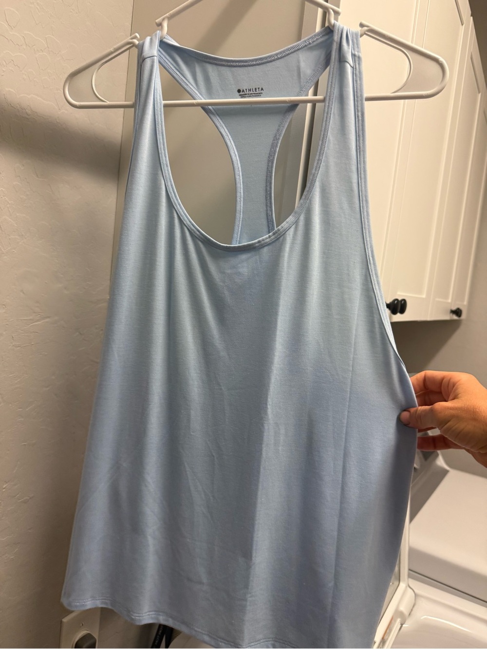 Athleta Women’s Light Blue Racerback Tank Top